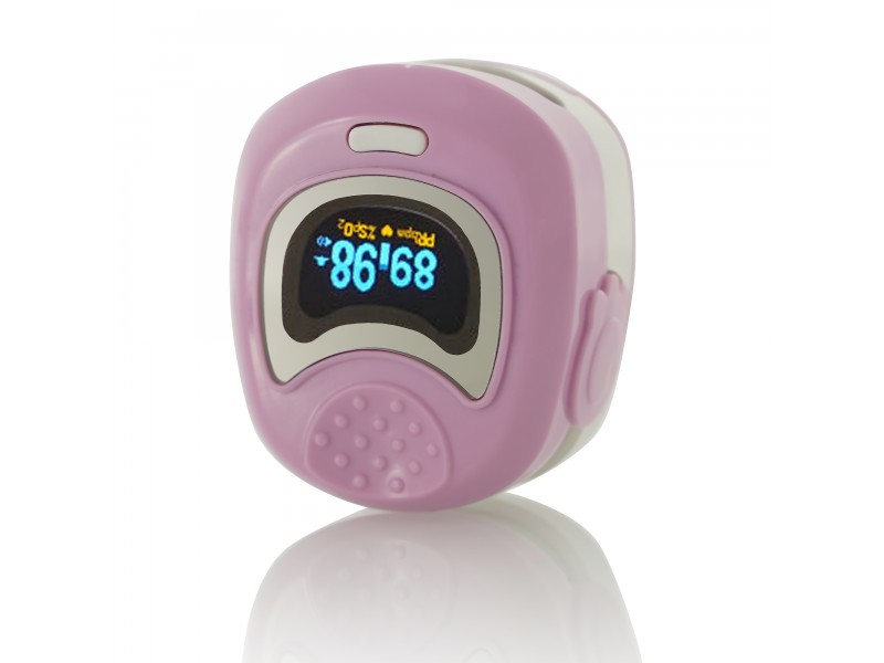 Пульсоксиметр детский Med-Mos CMS 50QB (розовый)