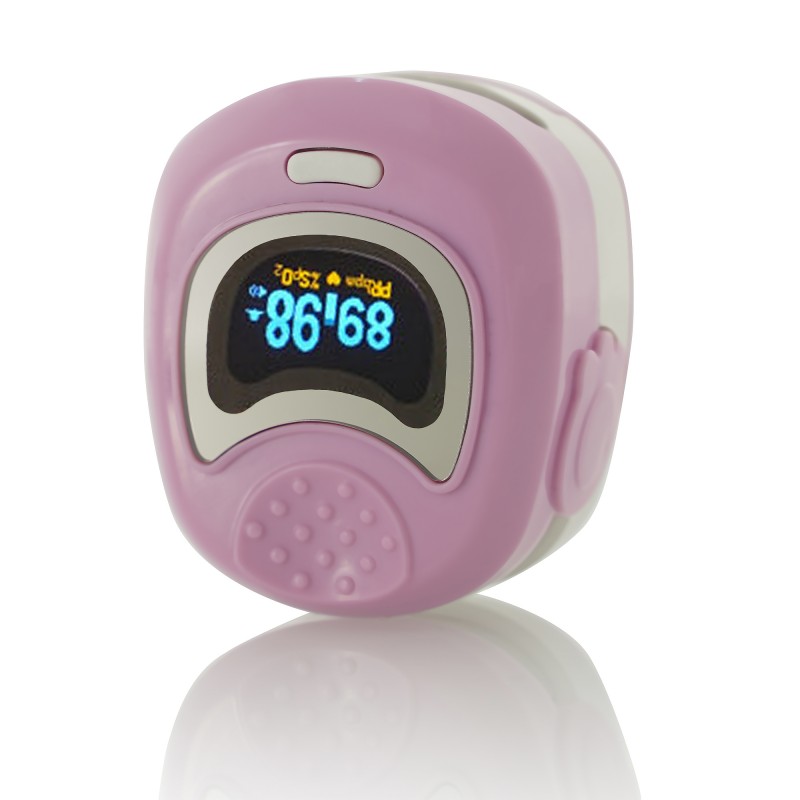 Пульсоксиметр детский Med-Mos CMS 50QB (розовый)