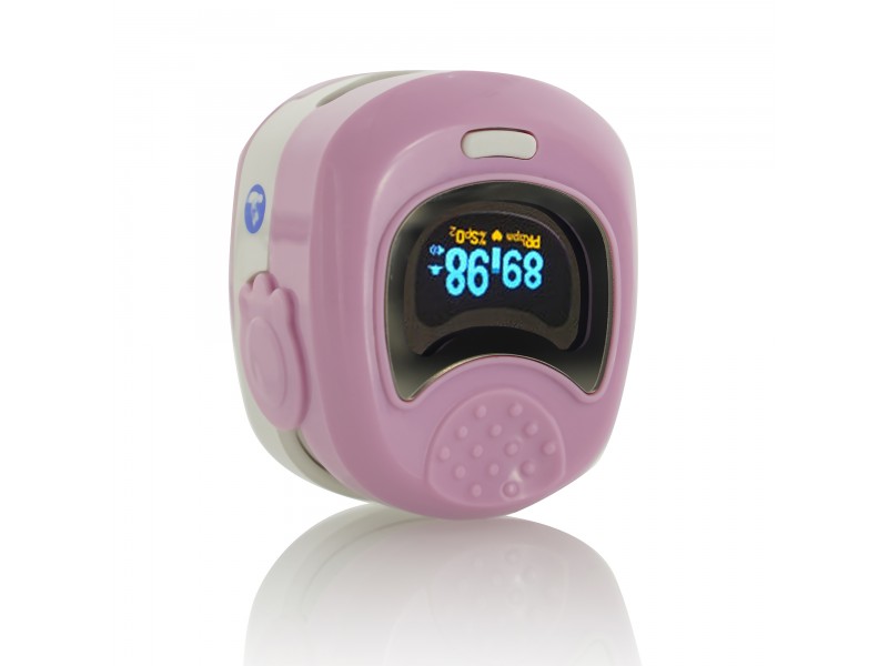 Пульсоксиметр детский Med-Mos CMS 50QB (розовый)