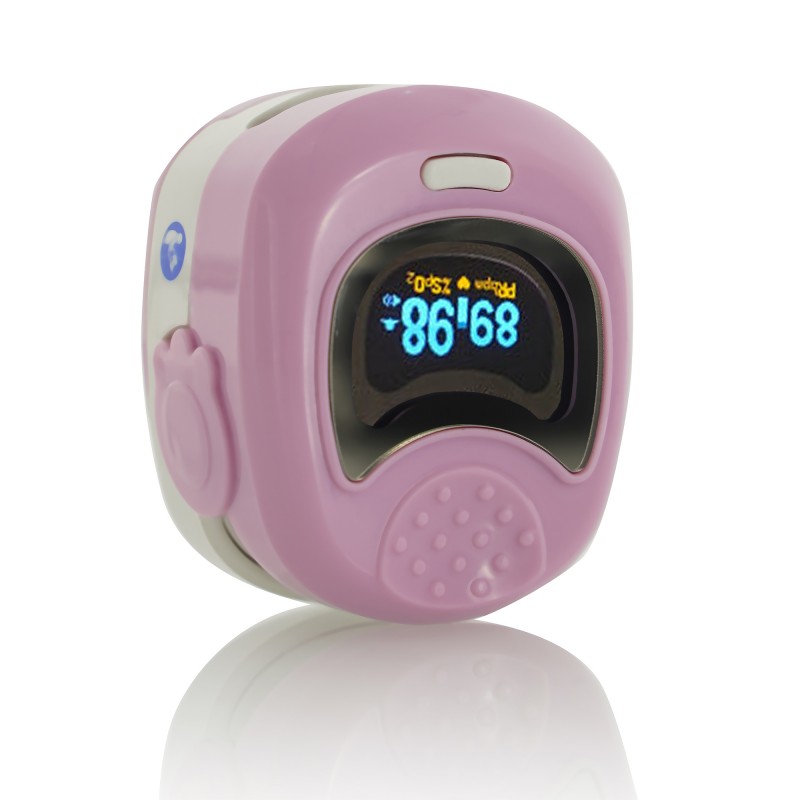 Пульсоксиметр детский Med-Mos CMS 50QB (розовый)