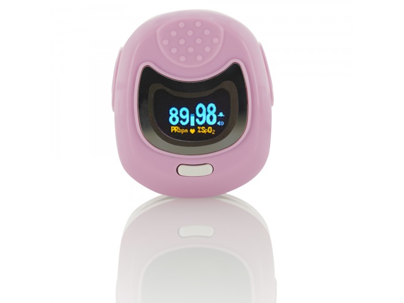 Пульсоксиметр детский Med-Mos CMS 50QB (розовый)