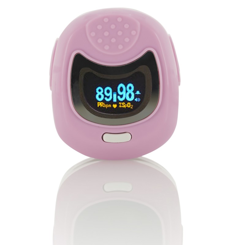 Пульсоксиметр детский Med-Mos CMS 50QB (розовый)