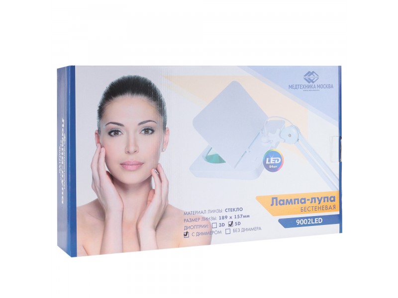 Лампа бестеневая с РУ (лампа-лупа) Med-Mos 9002LED (9008LED-D-189)