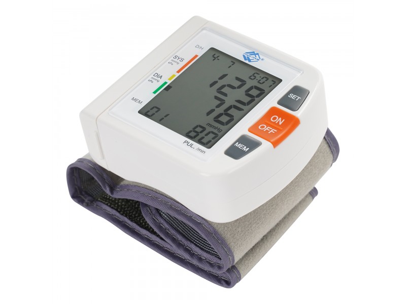 Тонометр на запястье автоматический (с голосовым выходом) Med-Mos PG-800A25