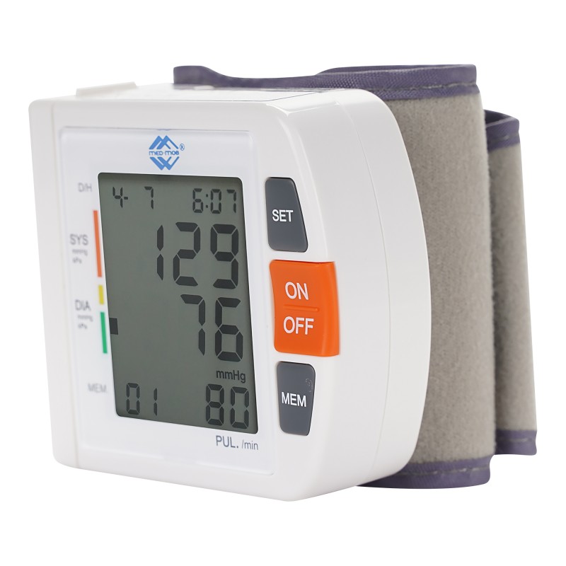 Тонометр на запястье автоматический (с голосовым выходом) Med-Mos PG-800A25