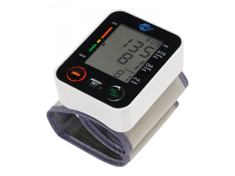 Тонометр на запястье автоматический Med-Mos PG-800A12
