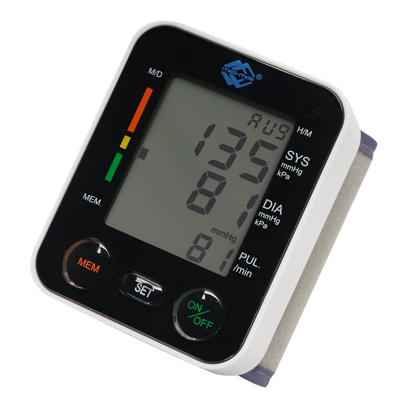 Тонометр на запястье автоматический Med-Mos PG-800A12