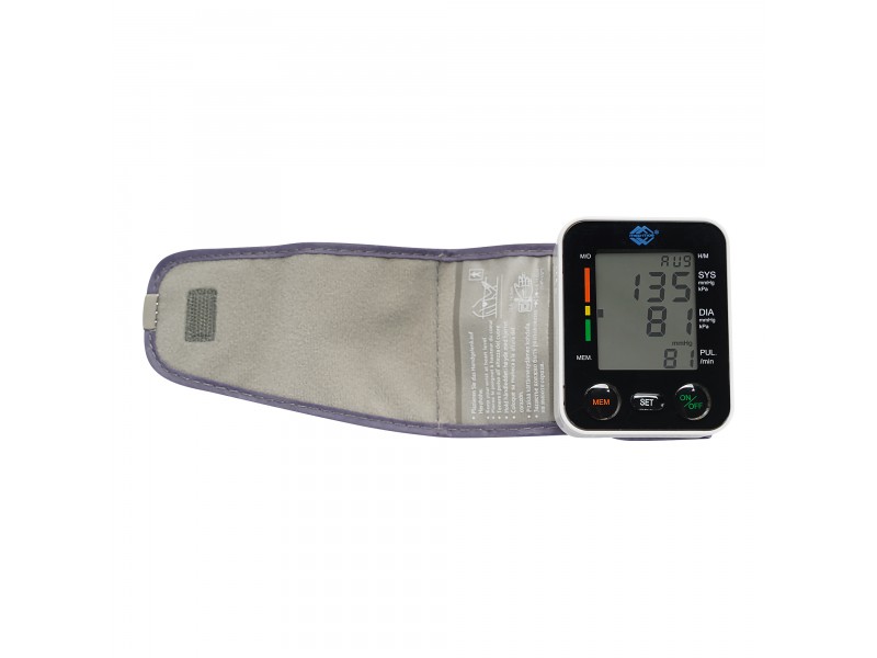 Тонометр на запястье автоматический Med-Mos PG-800A12