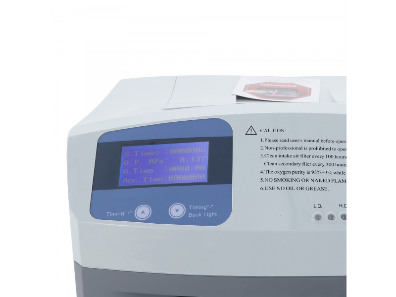 Кислородный концентратор Longfian JAY-10 (2 выхода кислорода) с небулайзером