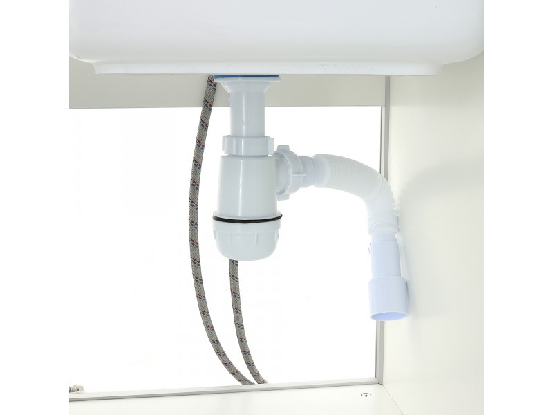 Стол-тумба с двойной мойкой 12-СТМ-2