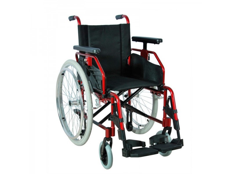 Кресло-коляска механическая Med-Mos FS218LQ (46см)