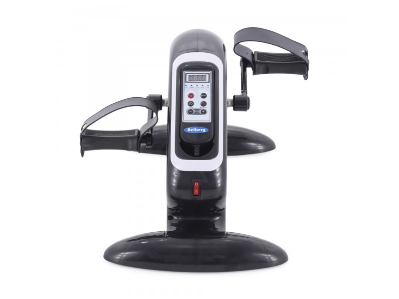 Педальный тренажер с электродвигателем Belberg MINI-BIKE  BE-11 BLACK