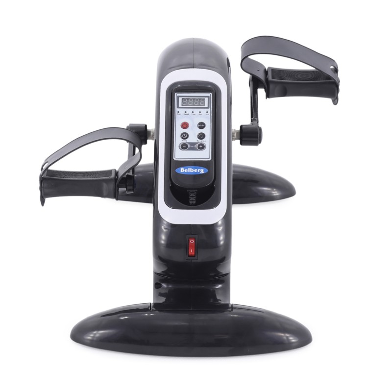 Педальный тренажер с электродвигателем Belberg MINI-BIKE  BE-11 BLACK