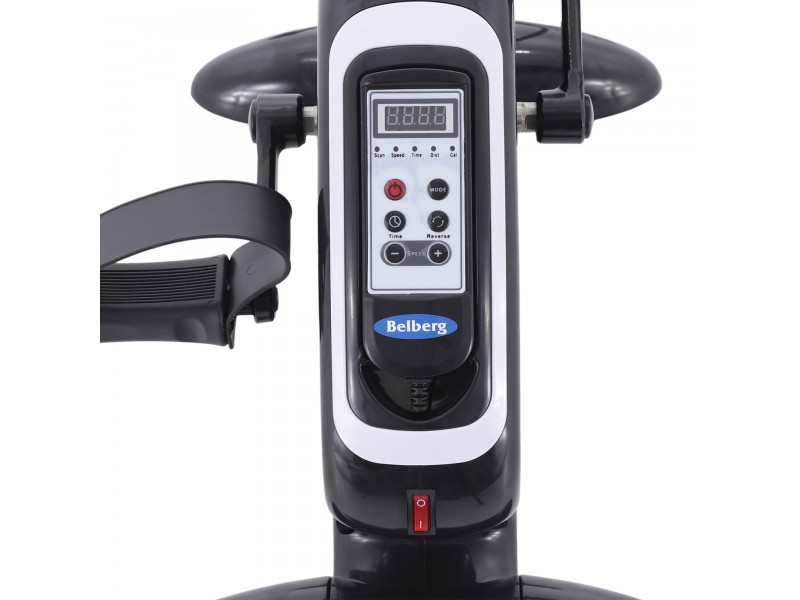 Педальный тренажер с электродвигателем Belberg MINI-BIKE  BE-11 BLACK