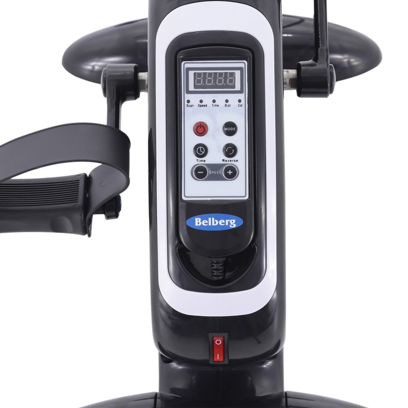 Педальный тренажер с электродвигателем Belberg MINI-BIKE  BE-11 BLACK