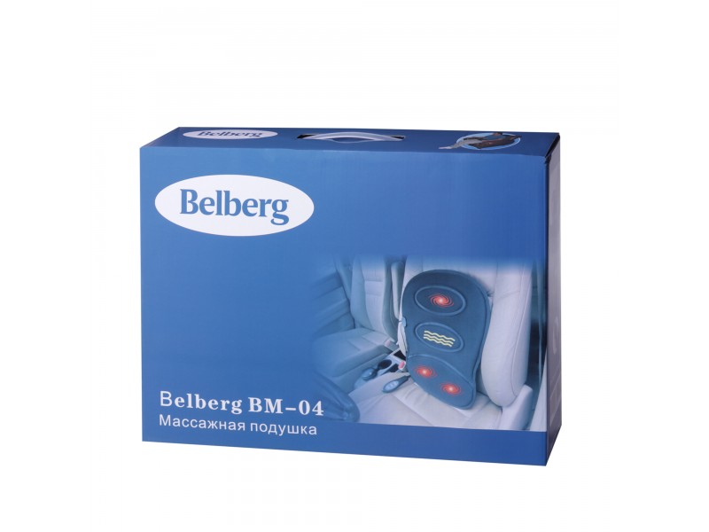 Массажная подушка с подогревом Belberg BM-04