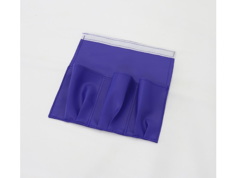 Массажный стол складной деревянный Med-Mos JF-AY01 3-х бежевый с синей волной МСТ-103Л (PW3.20.12A)