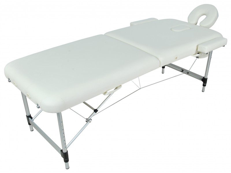 Массажный стол складной алюминиевый Med-Mos JFAL01A 2-х секционный МСТ-002Л  (PA2.20.10A)
