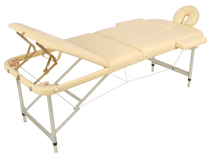 Массажный стол складной алюминиевый Med-Mos JFAL03 (3-х секционный) МСТ-27 (PA3.20.10A)