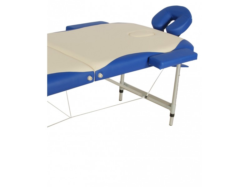 Массажный стол складной алюминиевый Med-Mos JFAL03 (3-х секционный) МСТ-27 (PA3.20.10A)