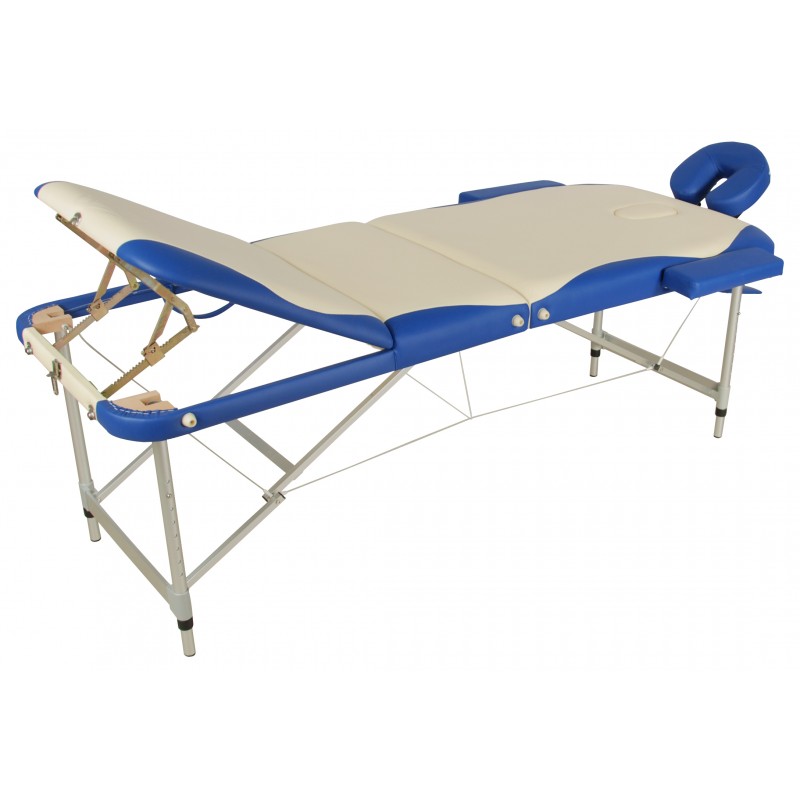 Массажный стол складной алюминиевый Med-Mos JFAL03 (3-х секционный) МСТ-27 (PA3.20.10A)