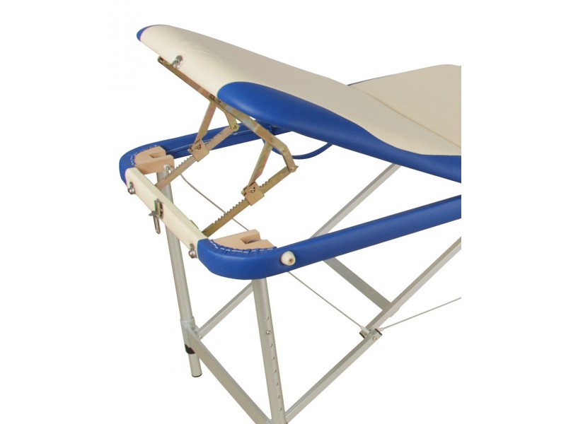 Массажный стол складной алюминиевый Med-Mos JFAL03 (3-х секционный) МСТ-27 (PA3.20.10A)