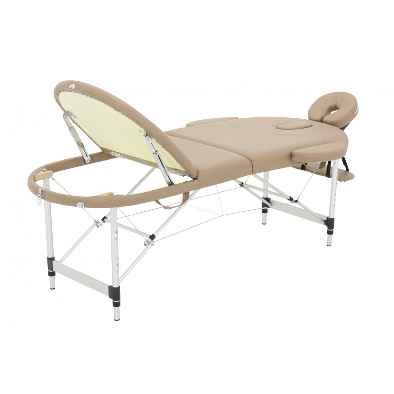 Массажный стол складной алюминиевый Med-Mos JFAL03 М/К (3-х секционный) (МСТ-3310ВЛ)