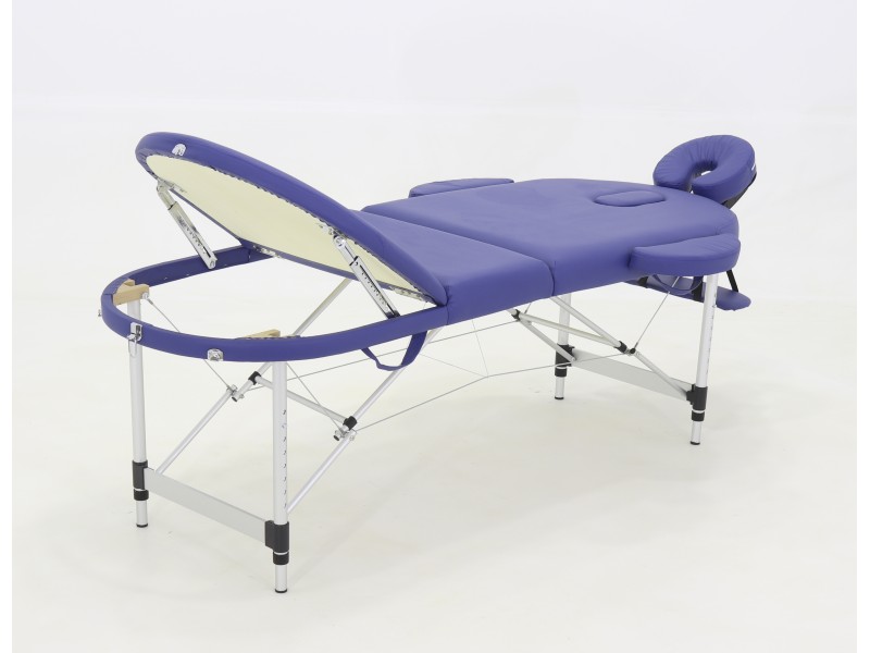 Массажный стол складной алюминиевый Med-Mos JFAL03 М/К (3-х секционный) (МСТ-3310ВЛ)