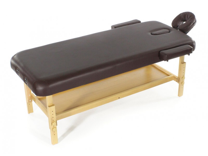Стационарный массажный стол деревянный Med-Mos FIX-MT2 МСТ-31Л (SW1.31.10)