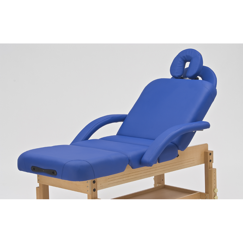 Стационарный массажный стол деревянный Med-Mos FIX-0A (МСТ)