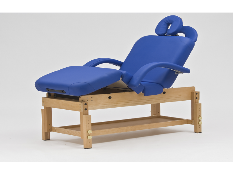 Стационарный массажный стол деревянный Med-Mos FIX-0A (МСТ)