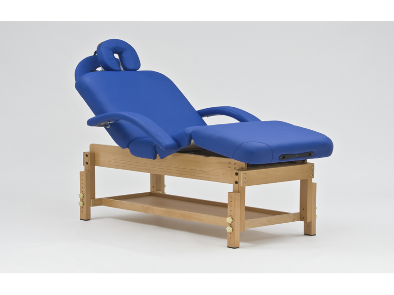 Стационарный массажный стол деревянный Med-Mos FIX-0A (МСТ)