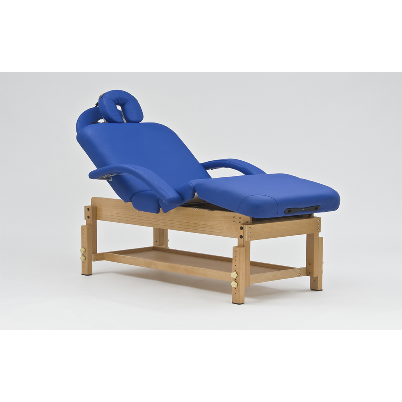 Стационарный массажный стол деревянный Med-Mos FIX-0A (МСТ)