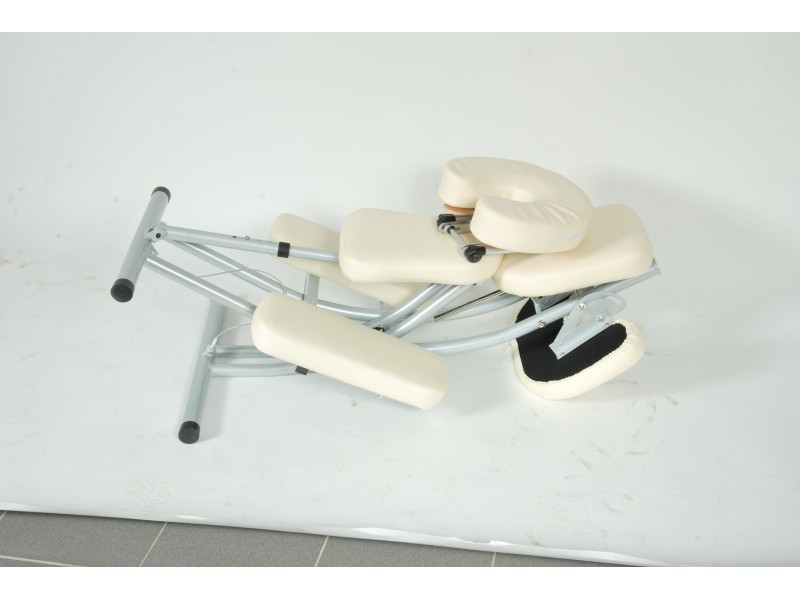 Массажное кресло для шейно-воротниковой зоны Med-Mos MA-03 МСТ-3АЛ (алюминий  DE LUXE)