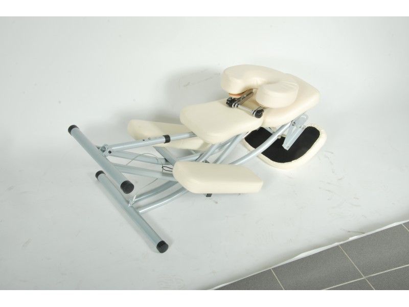 Массажное кресло для шейно-воротниковой зоны Med-Mos MA-03 МСТ-3АЛ (алюминий  DE LUXE)