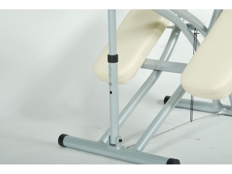 Массажное кресло для шейно-воротниковой зоны Med-Mos MA-03 МСТ-3АЛ (алюминий  DE LUXE)