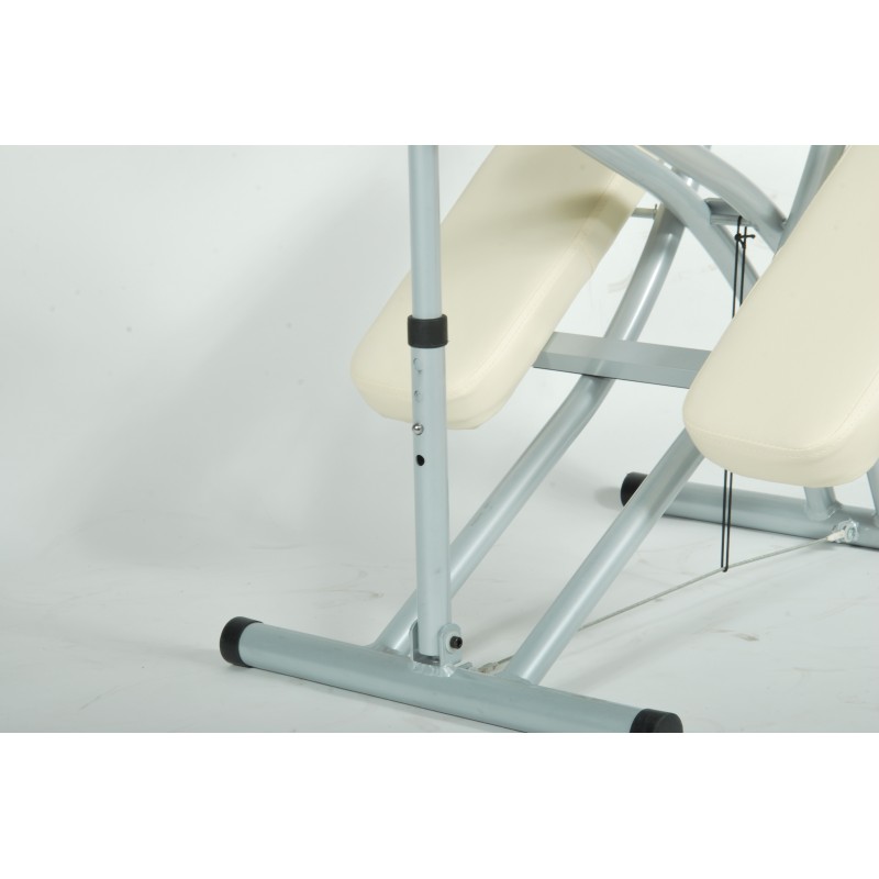 Массажное кресло для шейно-воротниковой зоны Med-Mos MA-03 МСТ-3АЛ (алюминий  DE LUXE)