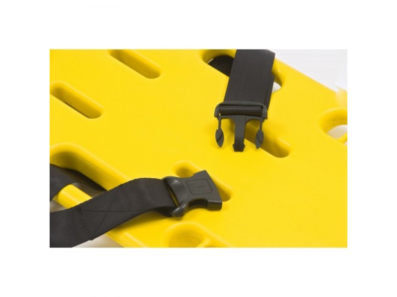 Спинная доска Med-Mos YDC-7A3 в комплекте с головным иммобилайзером и 'паук' ремнями