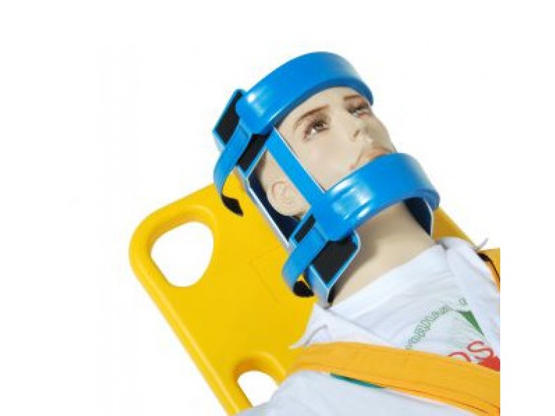 Спинная доска Med-Mos YDC-7A3 в комплекте с головным иммобилайзером и 'паук' ремнями