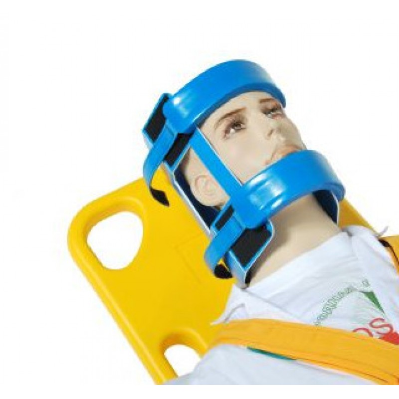 Спинная доска Med-Mos YDC-7A3 в комплекте с головным иммобилайзером и 'паук' ремнями