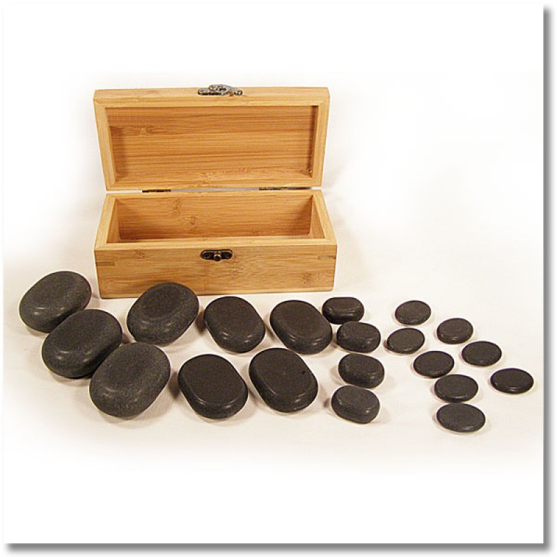 Камни для стоун терапии (базальт) Med-Mos НК-4Б 20 шт.