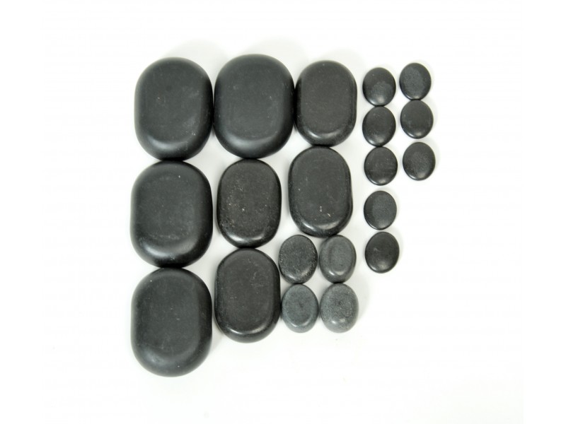 Камни для стоун терапии (базальт) Med-Mos НК-4Б 20 шт.