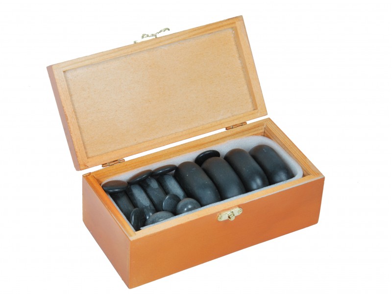 Камни для стоун терапии (базальт) Med-Mos НК-4Б 20 шт.