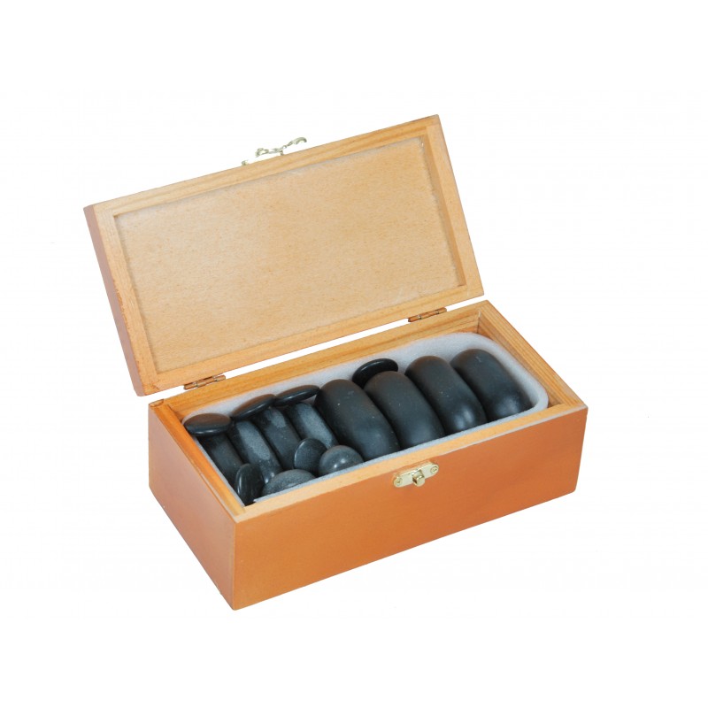 Камни для стоун терапии (базальт) Med-Mos НК-4Б 20 шт.