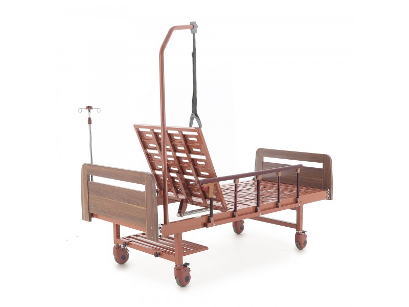 Кровать механическая (1 функция) Med-Mos E-17B (MМ-1024Д-04) (1 функция)