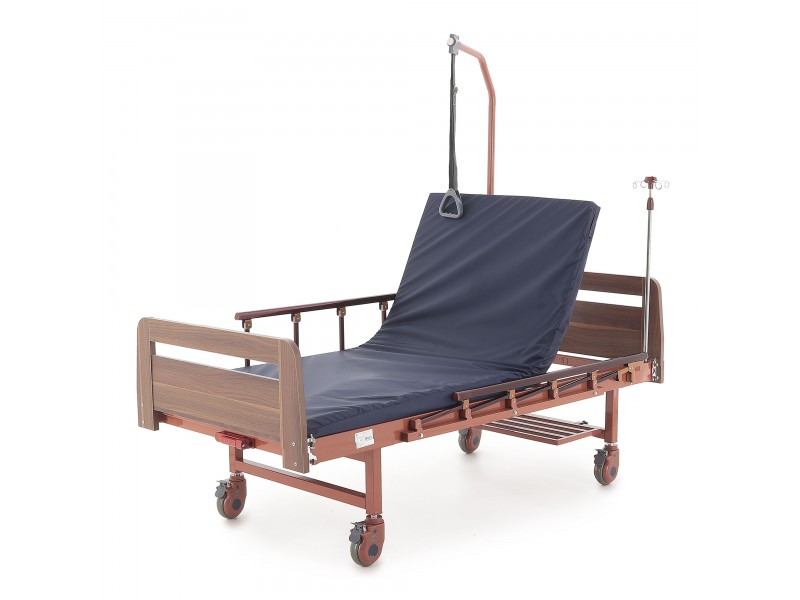 Кровать механическая (1 функция) Med-Mos E-17B (MМ-1024Д-04) (1 функция)