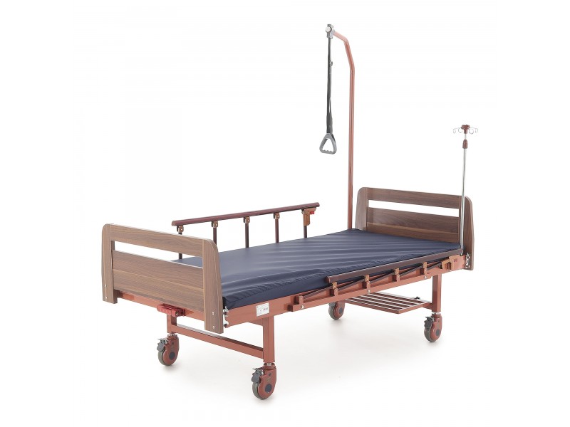 Кровать механическая (1 функция) Med-Mos E-17B (MМ-1024Д-04) (1 функция)