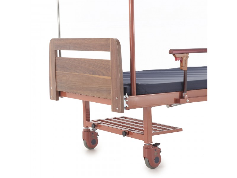 Кровать механическая (1 функция) Med-Mos E-17B (MМ-1024Д-04) (1 функция)