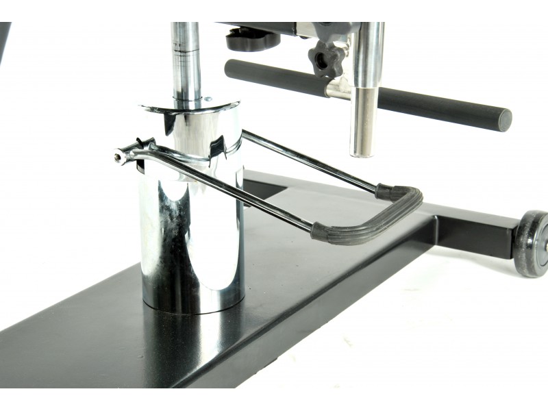 Тату-кресло (гидравлическое) MED-MOS  EUPHORIA (КО-214) механическое с возможностью поворота на 360° c подставкой в комплекте