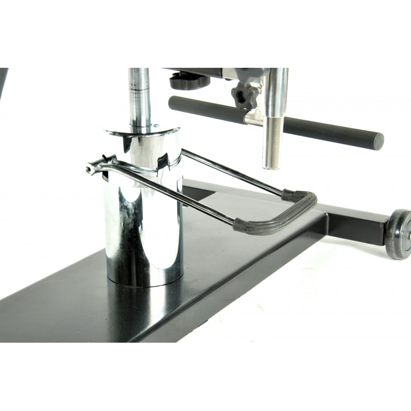 Тату-кресло (гидравлическое) MED-MOS  EUPHORIA (КО-214) механическое с возможностью поворота на 360° c подставкой в комплекте